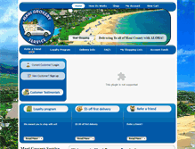 Tablet Screenshot of mauigroceryservice.com